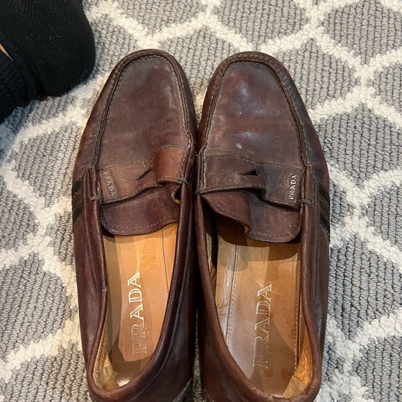MENS PRADA LOAFERS SIZE 8 - Picture 4 of 4